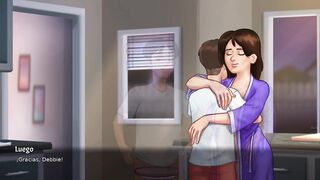 That babe just wanted us to make love with A lot of wish about cooking when we were alone - summertime saga
