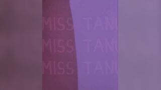 A slutty student masturbates in the hallway, believing no one can sees her undreessing