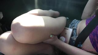 POV - U take Ariel Grace out to watch some things, but this babe can't stop thinking about your schlong. That babe desires to see it cum all over her face.
