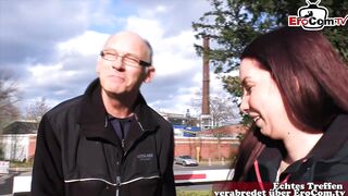 German teen next door picked up on street from grandpapa