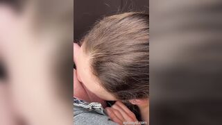 Сочные губы и минет крупным планом