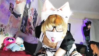 Daring Cosplay Blurts Excitement Throughout Fur Mask