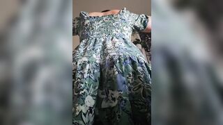 Thrifted Costume Upskirt Tease
