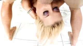 Myra is a whore who likes hawt cum on her face and expert in sucking 4 rods by the pool