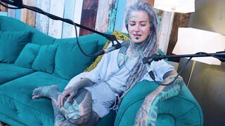 Anuskatzz tattoo model ASMR Y - U podcast talking