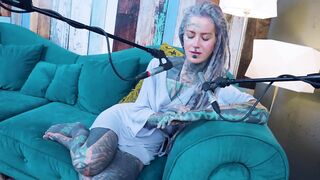 Anuskatzz tattoo model ASMR Y - U podcast talking