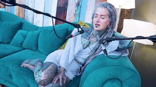 Anuskatzz tattoo model ASMR Y - U podcast talking