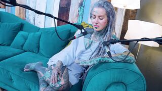Anuskatzz tattoo model ASMR Y - U podcast talking