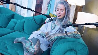Anuskatzz tattoo model ASMR Y - U podcast talking