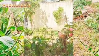 I do everything for my wife's gaze/AKIILISA gardening movie scene