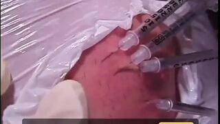 Cute SM mistresses tease and play with sex thrall in a basement dungeon