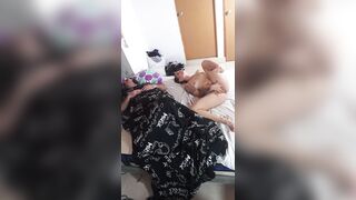 I masturbate in front of my stepfather until I've an climax.