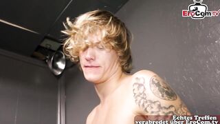 2 Homo Students Kiss And Screw Every Other In The Butt