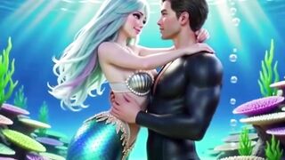 Below Water Sex with Girlfriend looking Glamorous