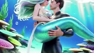 Below Water Sex with Girlfriend looking Glamorous