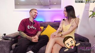 Colombian golden-haired Whosmorera7 has a sex interview with Brian Evansx