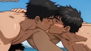 Three-some at The Beach Compilation Toon Manga Animation