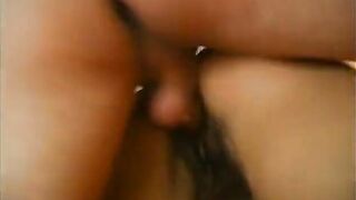 Floozy with trimmed muff blows and gets screwed in all poses