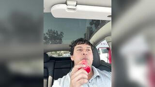 20260805 charging Tesla previous to pickup