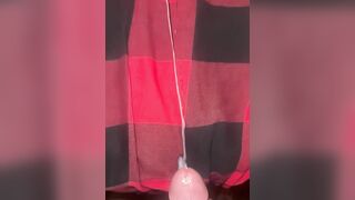 Stud does Up close slow motion cum discharged in your face