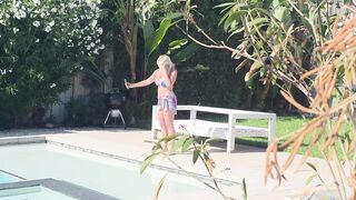 Massive Bazookas Golden-haired Bimbo Neighbour Banging Biggest Ramrod Guy