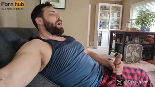 BWC Dad overweight penis cum loads