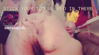 Corpulent Rock Camgirl Chokes and Gags on Sex toy Knot, then Widens Her Butt For U (AUTOCAPTIONS)