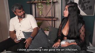 Built doctor enjoys his patient's big boobs - Girl Cruz & Issane