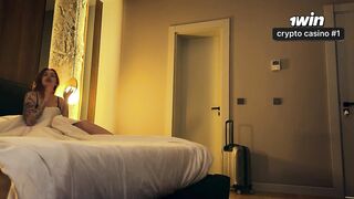 Step Mamma Shares Couch with Step Son in Hotel Nasty Night Unfolds!