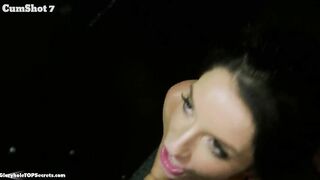 We had Silvia Saige over at our gloryhole gap studio this week and this babe did an AWESOME 10 cumshots, drained and drank one after the other!