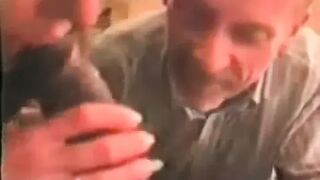 Cuckold Sissys Secret Watching wife sucking and banging BBC