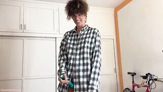 GF's Most good Ally Drops Towel & Claims My Butt After Winning the Wager