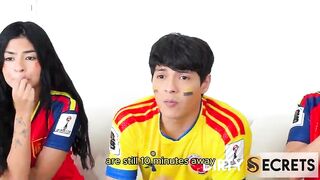 WE WAGER A SOCCER MATCH AGAINST SOME SPANISH FEMALE FANS AND ENDED UP SCREWING THEIR BUTTS
