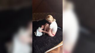 Flogging a Marvelous Gal with a Strap