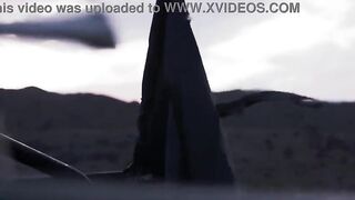 Madi Collins as Furiosa Loses Her Mind on a Hard Penis in the Wasteland - Furiosa Porn Cosplay Parody
