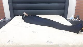 Hose Slavery Domination Thrall in Cocoon Mumiffied at Leniency