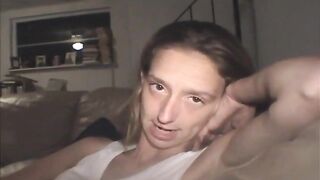 Rehab Escape Pointy Nose Ball Sucker Street Slut Sucks Dong