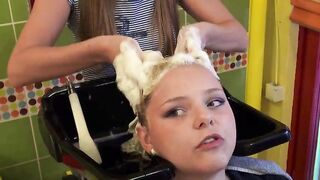 Tamara Backward Hairwash 1