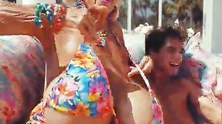 AI vid - Grandma takes bikini off - example teaser from deviantart movie