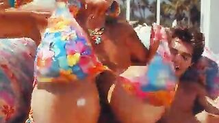 AI vid - Grandma takes bikini off - example teaser from deviantart movie