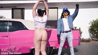 Dam little white shorty decent , and be going in public!