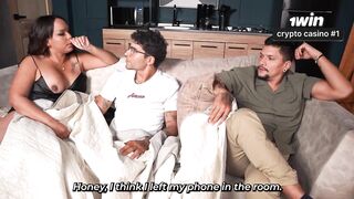The stepson ends up having sex with his stepmother 'coz her spouse doesn't know how to do it