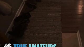 TRUE AMATEURS - NoFaceGirl Gets Her Cunt Stretched In Doggy style Previous to Taking A Ribald Creampie