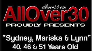 lesbian milfs: sydney, mariska, lynn