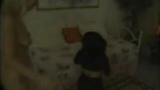 Lesbian Girl and Midget make Love and Fuck With Strapon xLx