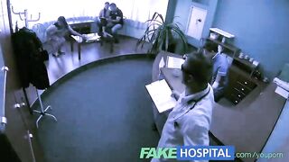 FakeHospital Patient enjoys nurse massage and doctors big cock therapy