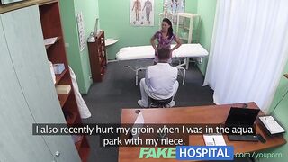FakeHospital Patient enjoys nurse massage and doctors big cock therapy