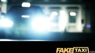 FakeTaxi Hairy brunette has sex with taxi driver
