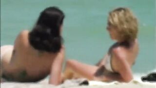 Two chicks picked up at the beach