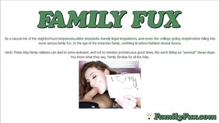 Brother and Sister Taboo Threesome With Stepmom